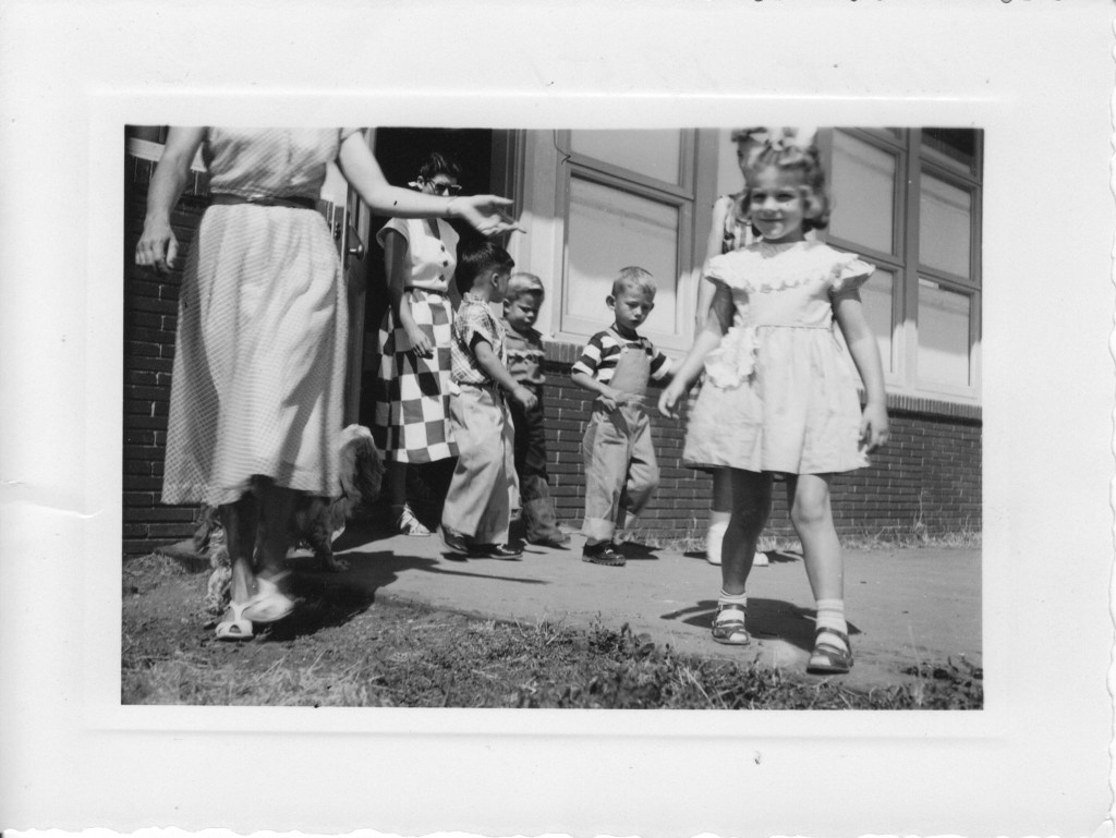 Kindergarten Recess Parkmead School, 1951